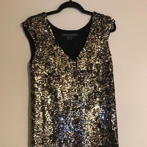 French Connection Sequined Mini Dress